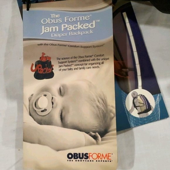 NWT Obus Forme Diaper backpack main image 14